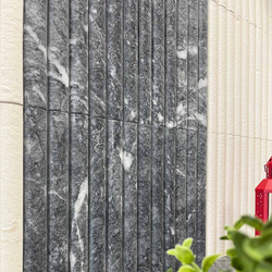 Мрамор Астро Раунд Лайн 10х30 см изчеткан 1