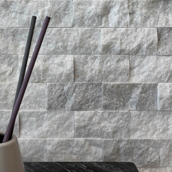 Мрамор мозайка глиц Карера 5х10 см 2