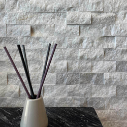 Мрамор мозайка глиц Карера 5х10 см 3