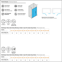 Душ кабина Естина Сериа Икон 2