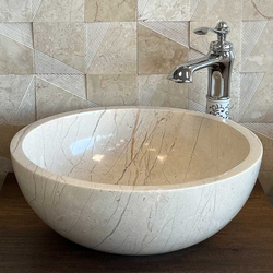 Мивка от мрамор Беж 1