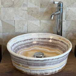 Мивка от мрамор Оникс 1