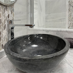 Мивка от мрамор Блек 1