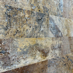 Травертин Скабас Линеа 10х28 см изчеткан 1