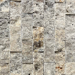 Травертин за стена - Силвър глиц 2,5х5 см 4