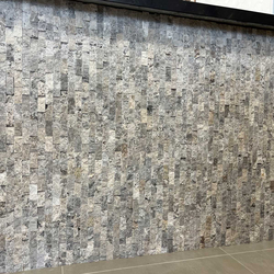 Травертин за стена - Силвър глиц 2,5х5 см 5