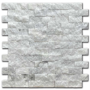 Мрамор мозайка глиц Карера 2,5х5 см