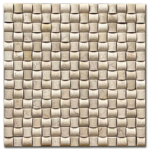 Мрамор мозайка Беж Стилус 28,5 х 28,5 см шлайфан