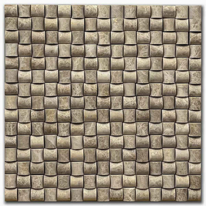 Мрамор мозайка Емперадор Стилус 28,5х28,5 см шлайфан