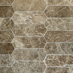 Мрамор Емперадор Пикът 10х30 см полиран