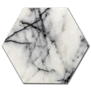 Мрамор  Лейлак Хексагон 20,3х20,3 см полиран