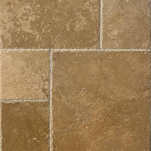 Травертин Ноче френски модул (модуларен сет) счупен ръб шлайфан