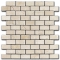 Marble Mosaic Crema Marfil Brick 2,5x5 cm Tumbled