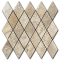 Travertine Mosaic Almond Lara 5x5 cm Honed and Filled