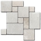 Marble Mosaic Beige Pattern 30x30 cm Tumbled